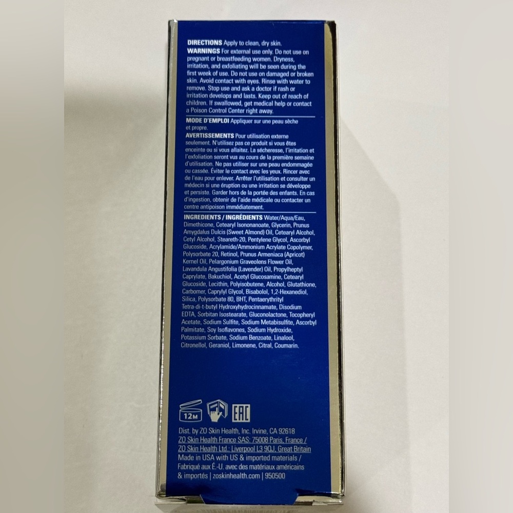 ZO SKIN HEALTH Retinol Skin Brightener 0.5%💕💕 - Picture 2 of 4
